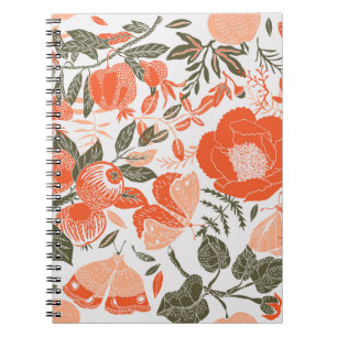 Summer Garden Deco Tile Notebook