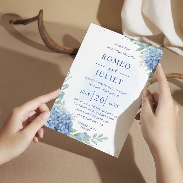 Summer Garden Floral Wedding Invitation (Creator Uploaded)