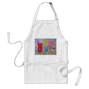 Summer Garden Flowers Apron
