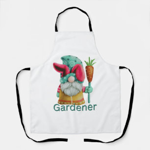 Summer Garden Gnome with Carrot Apron