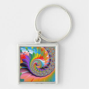 Summer Garden Party Key Ring
