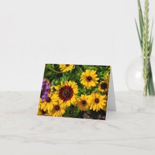 Summer Garden Thank You Card
