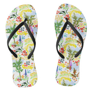 Summer garden thongs