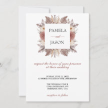 Summer Garden Watercolor Floral wedding