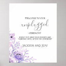 Summer Garden Watercolor Floral Wedding
