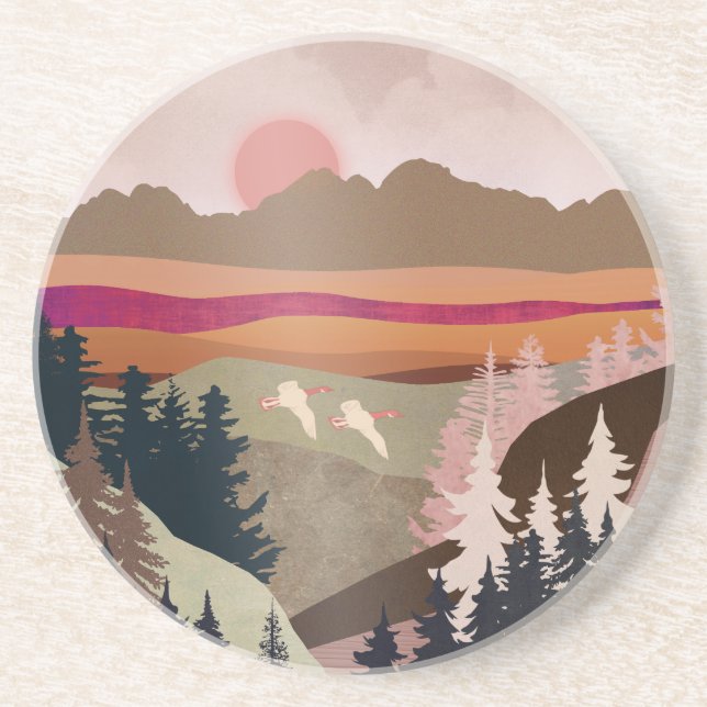 Summer Geese Coaster (Front)