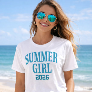 Summer Girl 2026 Trendy Fashion  T-Shirt