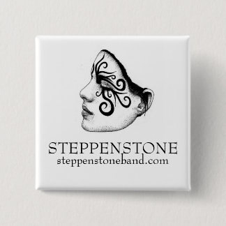 Summer girl face pdf, STEPPENSTONE, steppenston... 15 Cm Square Badge
