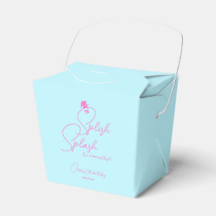 Summer Girl Mermaid Simple Modern Favour Box