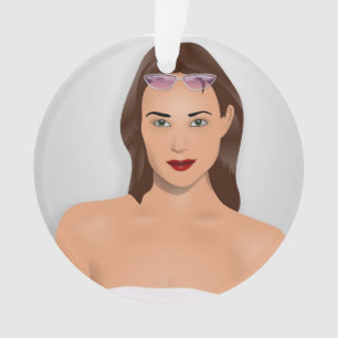 SUMMER GIRL ORNAMENT