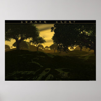 Summer Glory Poster