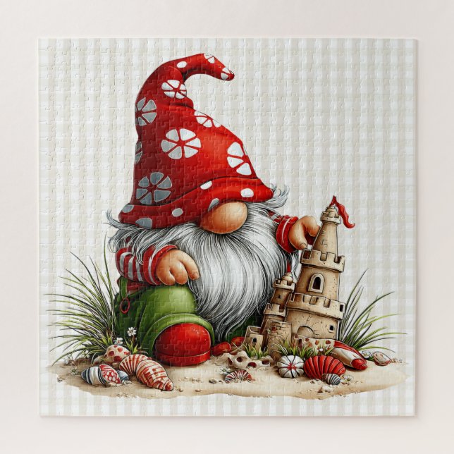 Summer Gnome Puzzle (Vertical)