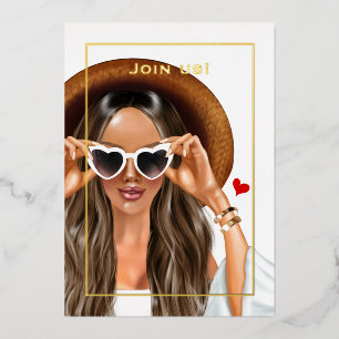 Summer Gold Bachelorette Party