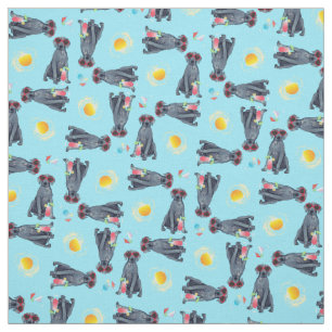Summer Great Dane Fabric