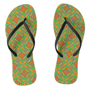 Summer Green Thongs