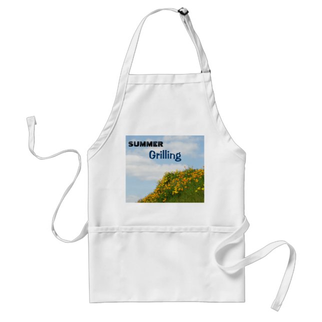 SUMMER Grilling aprons BBQs Barbeques Parties (Front)