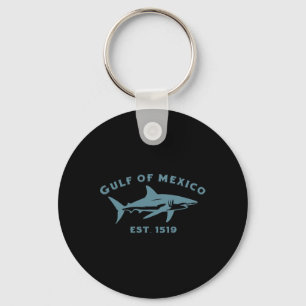 Summer Gulf Of Mexico Forever 1519 Shark Golfo De Key Ring