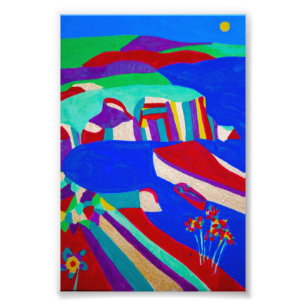 Summer Harbour Photo Print