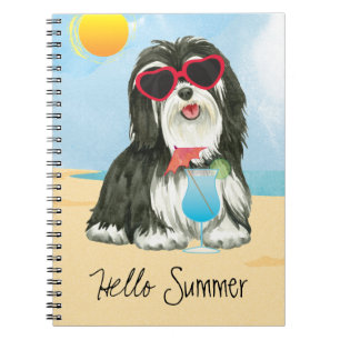 Summer Havanese Notebook