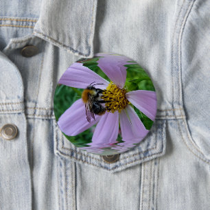 Summer heat 10 cm round badge