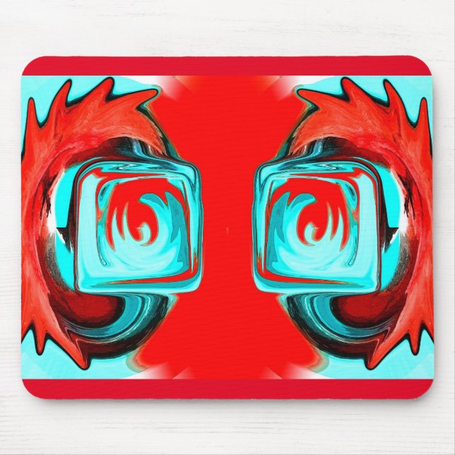 Summer heat art mouse pad (Front)