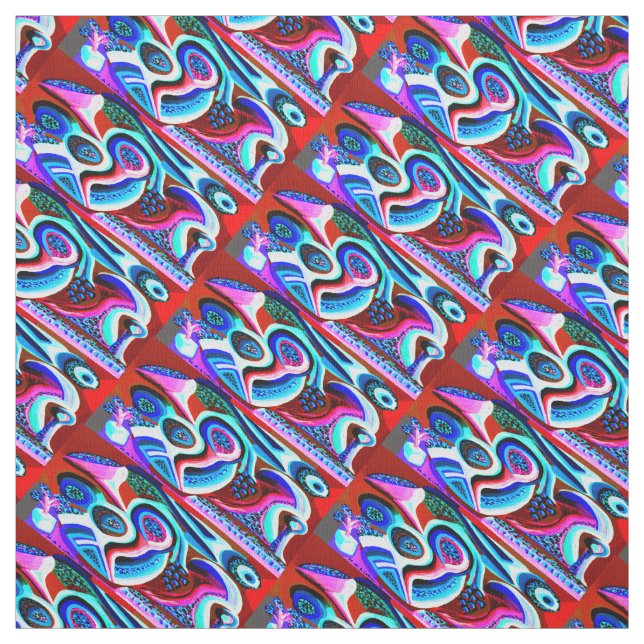 Summer heat fabric (Swatch)