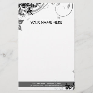 summer hi-fi stationery