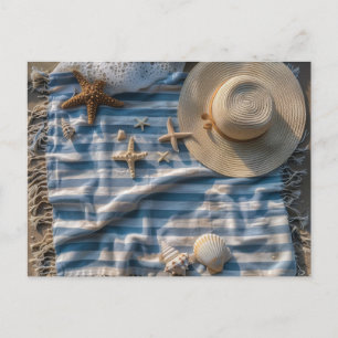 Summer holiday image postcard