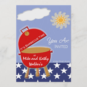 Summer Holiday Party Invitations