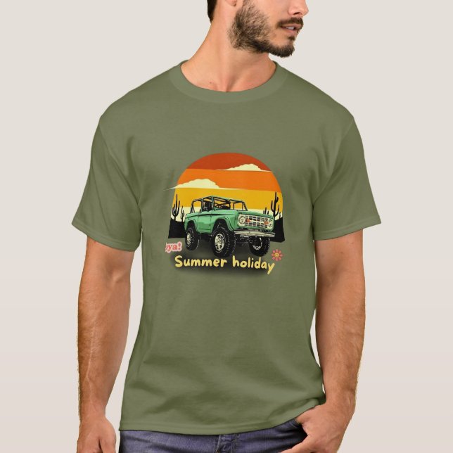 Summer holiday T-shirt  (Front)