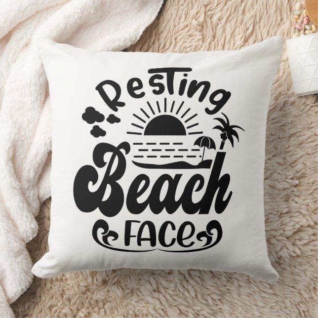 Summer Holiday Theme Cushion (Blanket)