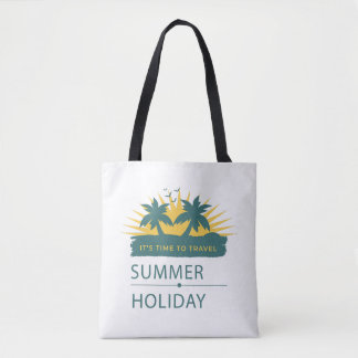 Summer Holiday Vacation Landscape Tote Bag