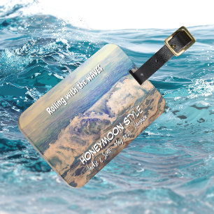 Summer HONEYMOON Cruise PERSONALIZE Luggage Tag