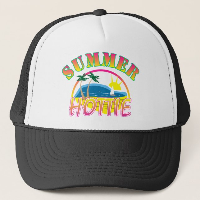 Summer Hottie Trucker Hat (Front)