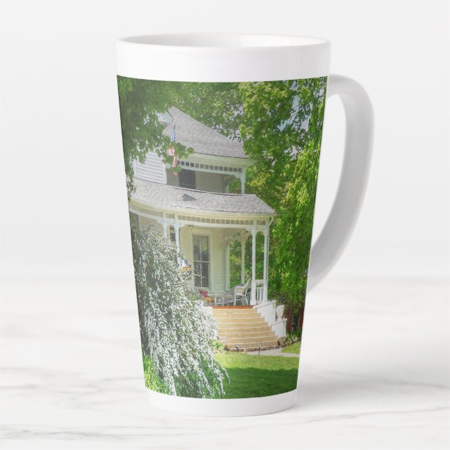 Summer House Latte Mug (Right Angle)