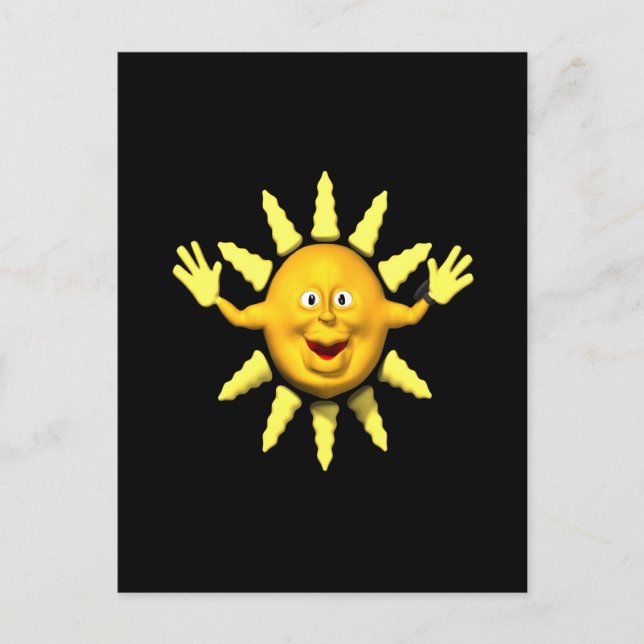 Summer Hugs Postcard (Front)