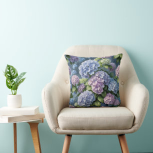 Summer Hydrangea Garden Cushion