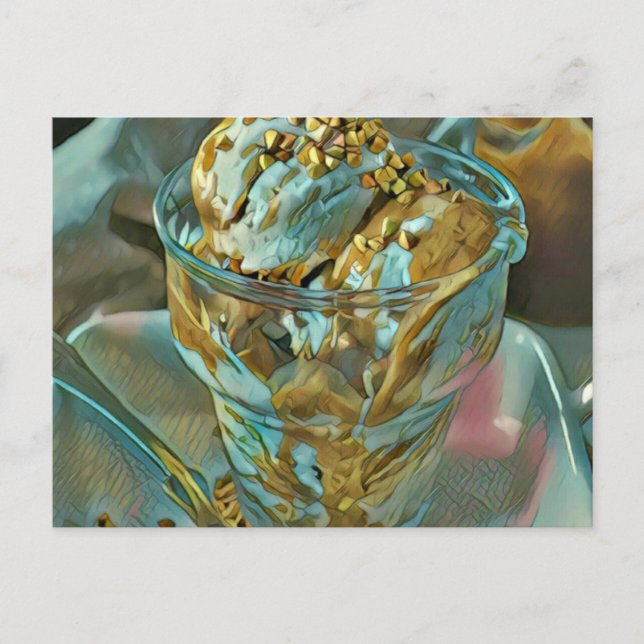 Summer ice cream cone postcard (Front)