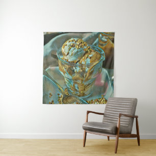 Summer ice cream cone tapestry