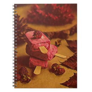 Summer ice cream lovers notebook