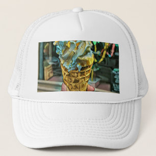 Summer ice cream lovers trucker hat