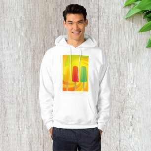 Summer Ice Pops Trio Bright Popsicles Hoodie