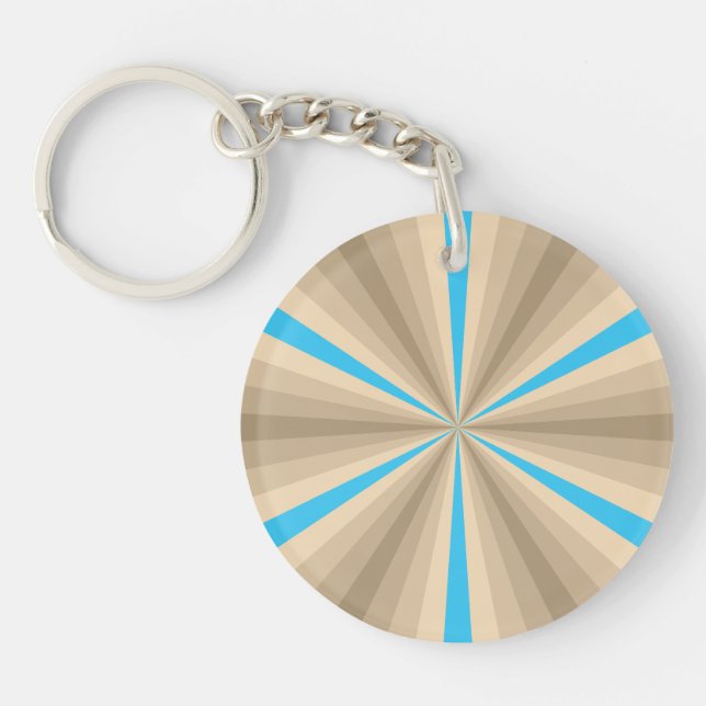 Summer Illusion Acrylic Keychain (Front)