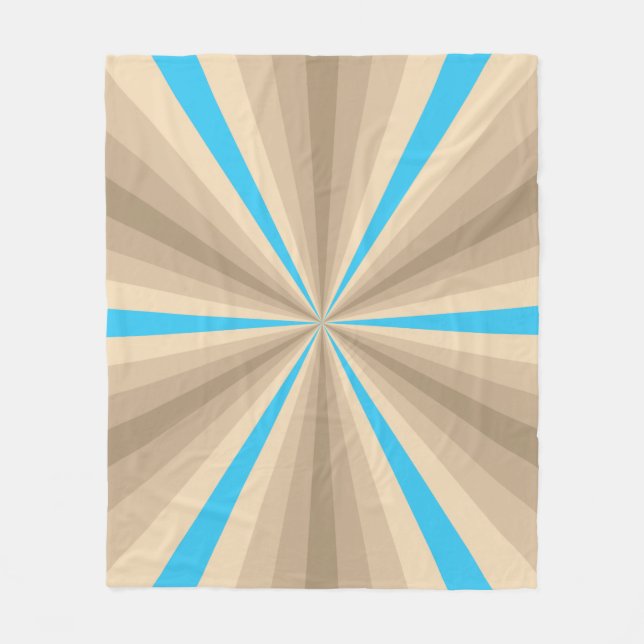 Summer Illusion Fleece Blanket (Front)