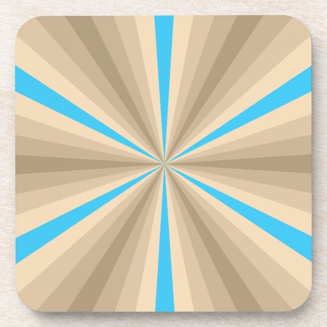 Summer Illusion Square Coaster (Front)