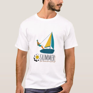 Summer Illustatration T-Shirt