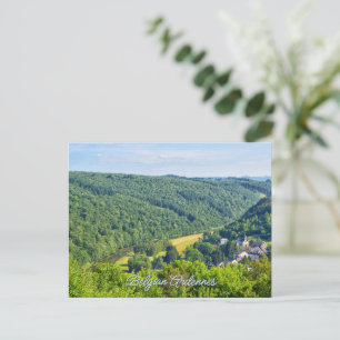 Summer in Belgian Ardennes Holiday Postcard