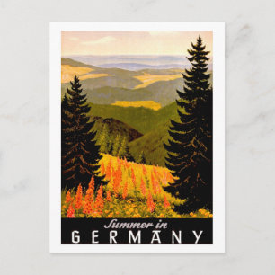 Summer in Germany Postcard