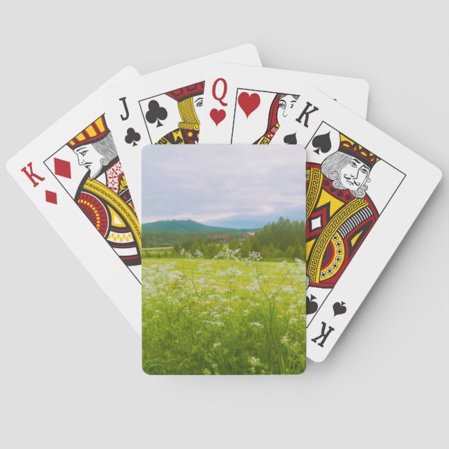 Summer in Hälsingland - Helsingia  Playing Cards (Back)
