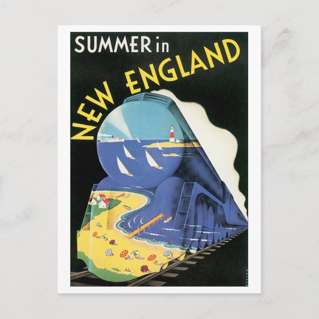 Summer in New England Postcard (Front)